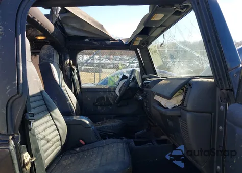 2004 Jeep Wrangler Sport из США, поврежденный, VIN 1J4FA49S44P706821